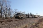 NS 4665 takes train 25G through Cove PA at Milepost 116